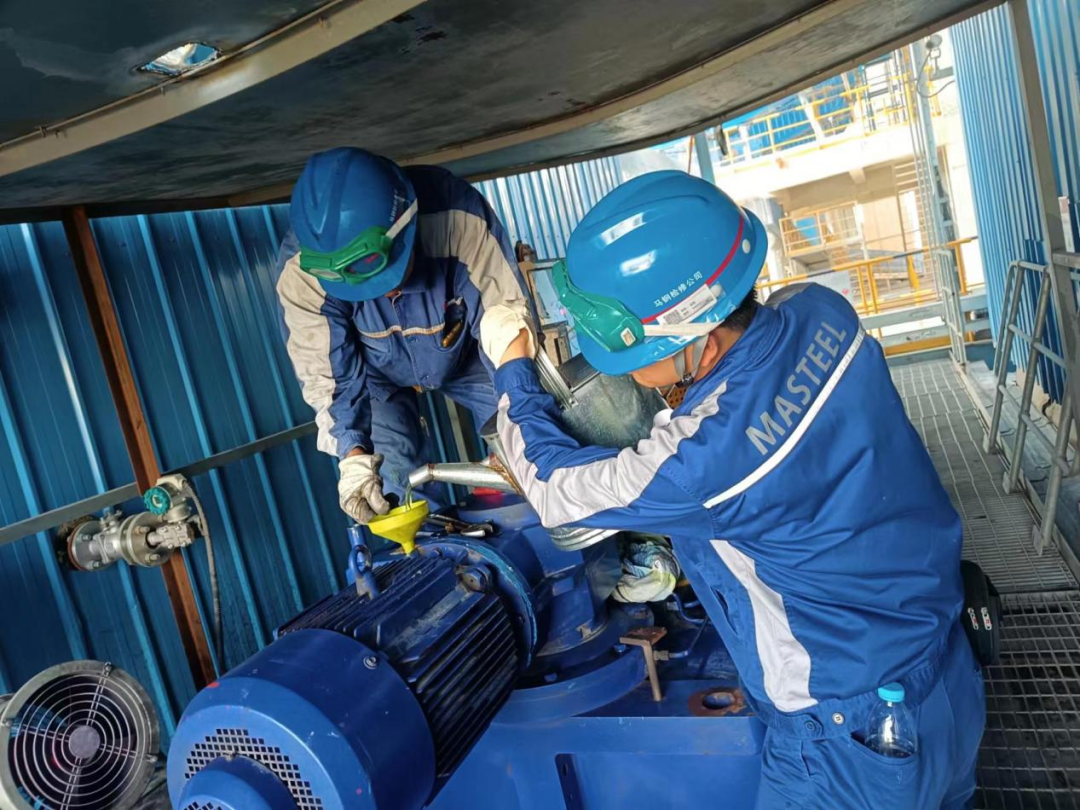 驕陽下的最美勞動者——記中晶極智科技馬鋼北區運營部一線員工